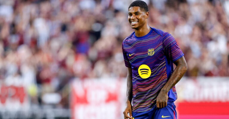 Barça: Koundé in love with Rashford