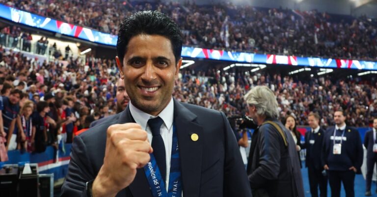 "A fantastic reinforcement", Nasser Al-Khelaïfi Fan of knight!