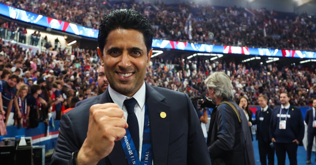 "A fantastic reinforcement", Nasser Al-Khelaïfi Fan of knight!
