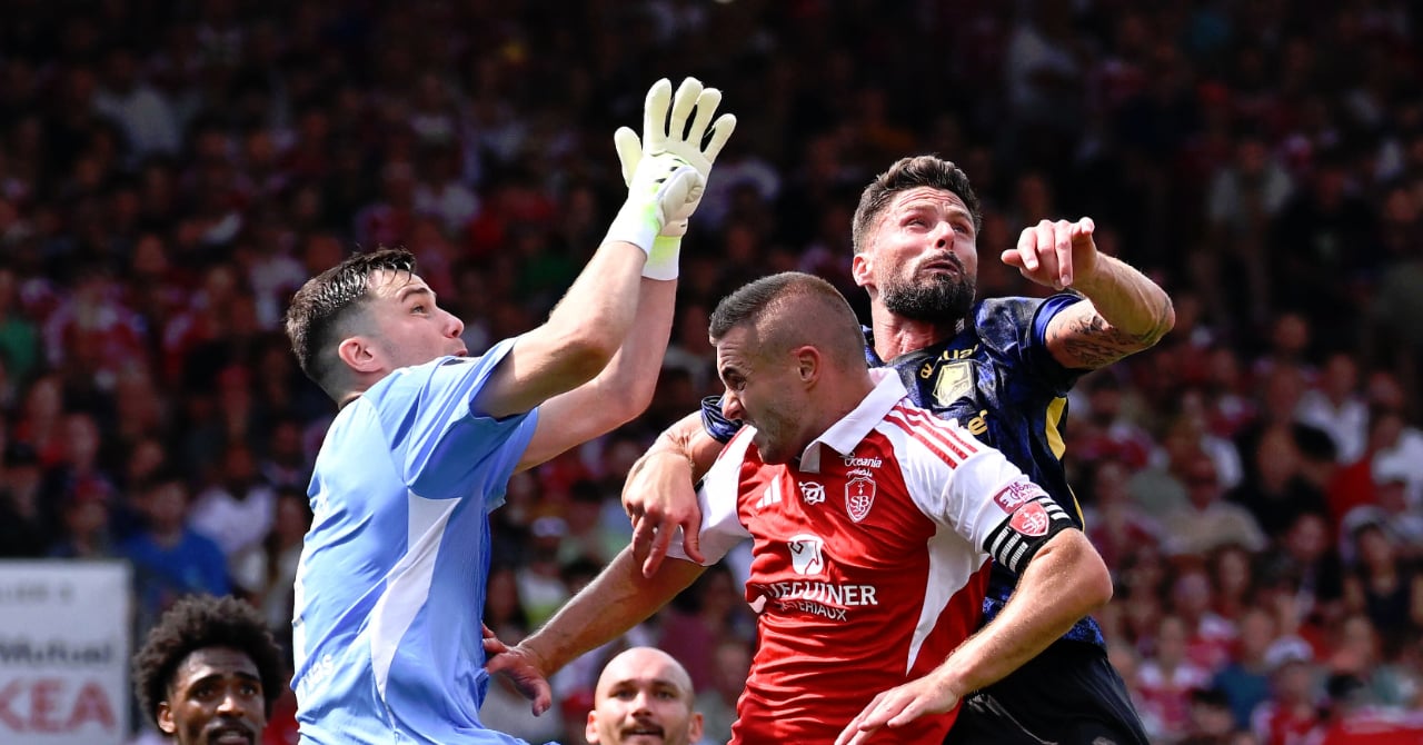 Brest resists LOSC despite Giroud