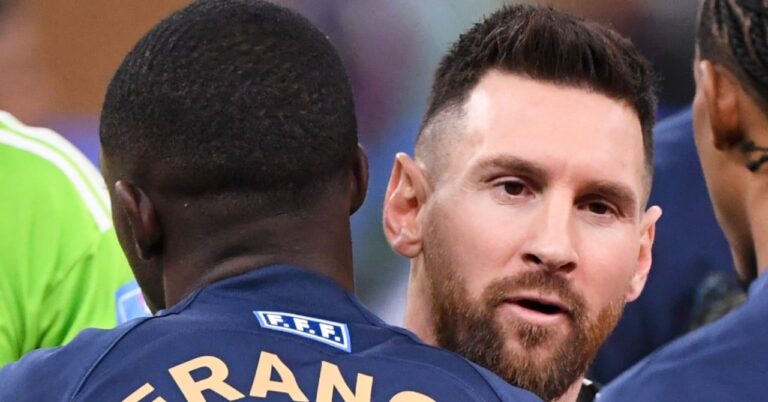 Dembélé and Messi, Bromance