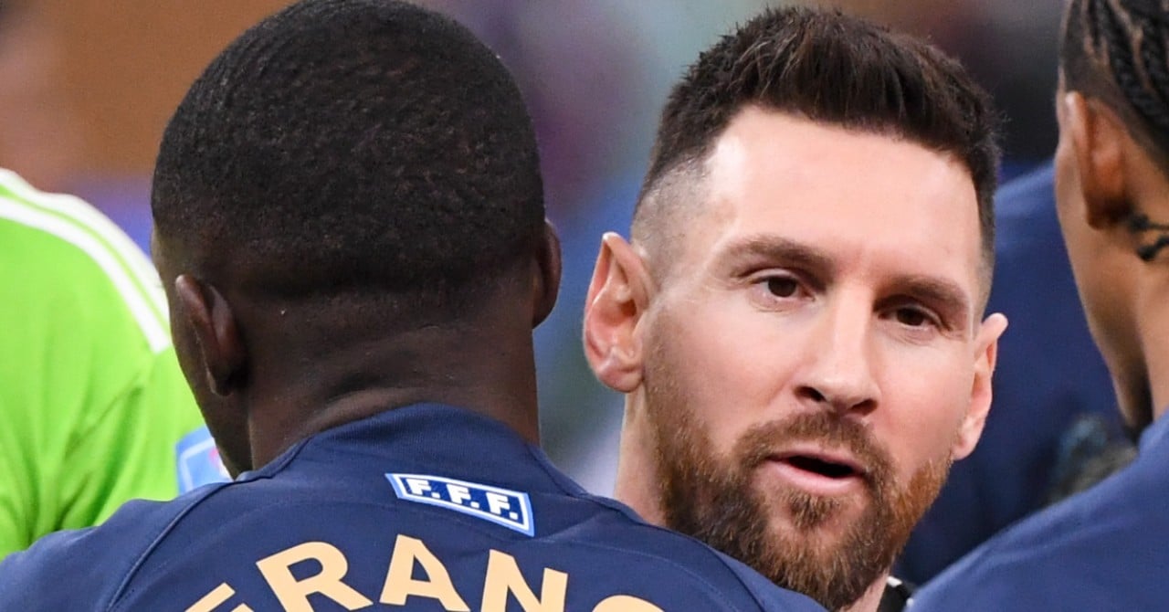 Dembélé and Messi, Bromance