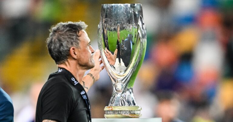 European Super Cup: Luis Enrique Savoure… but wants even more PSG