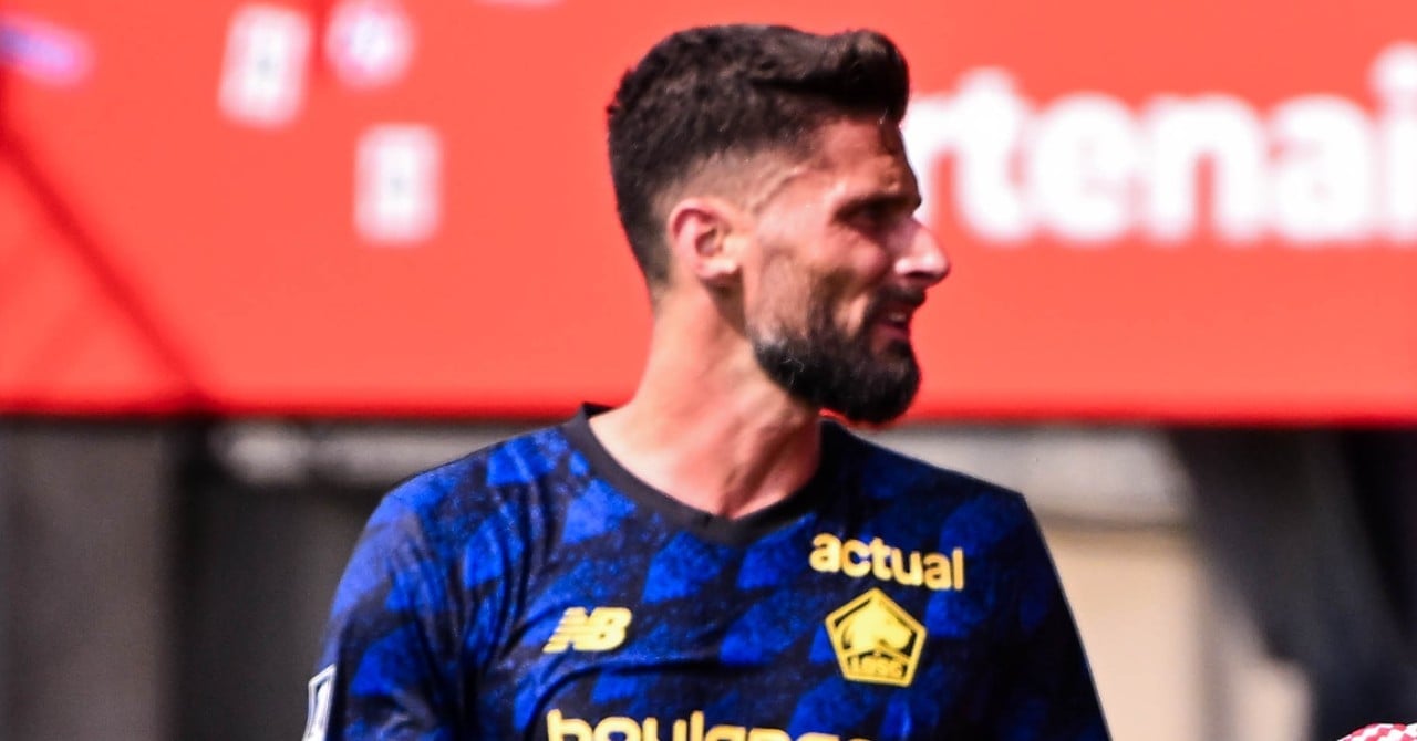 Giroud, it's indeed finished