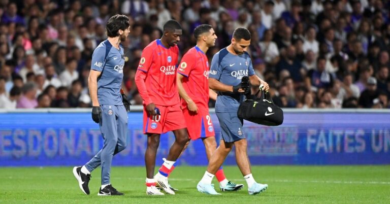 Injured Dembélé, alert for the Blues before Ukraine