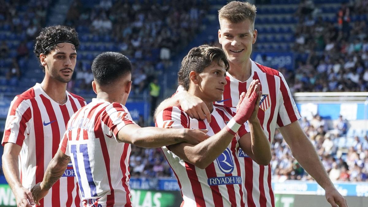 Liga: Alavés Hangs Atlético de Madrid