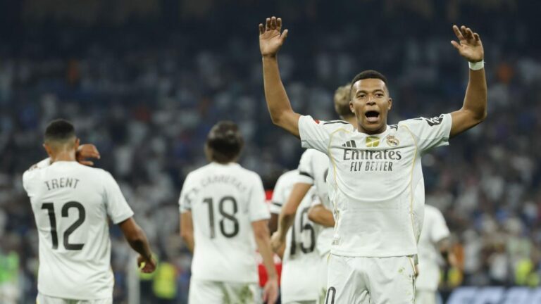 Liga: Kylian Mbappé offers victory to a soporific Real Madrid