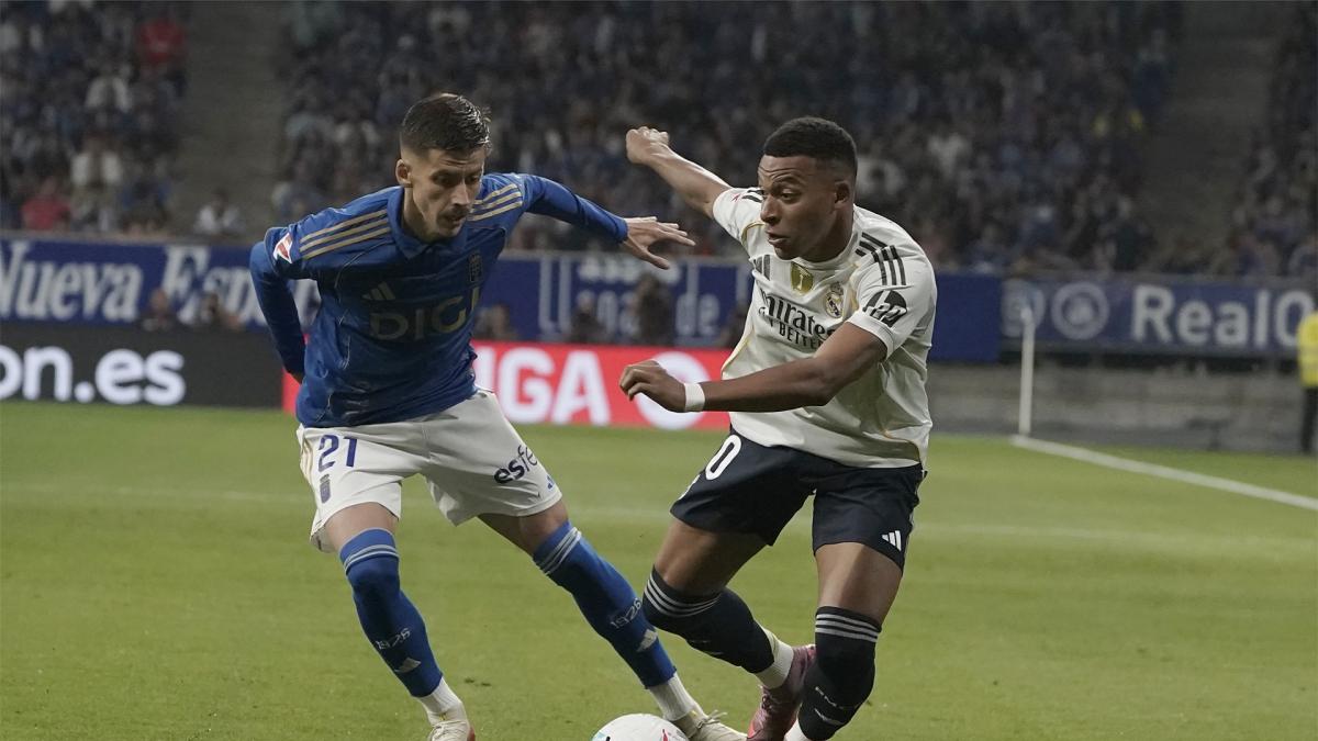 Liga: Thanks to a double of Mbappé, Real Madrid continues against Oviedo