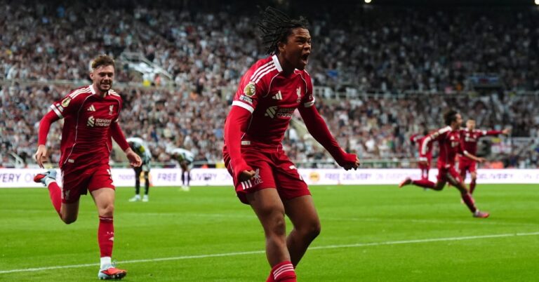 Liverpool, Ngumoha announces the color: "I want ..."