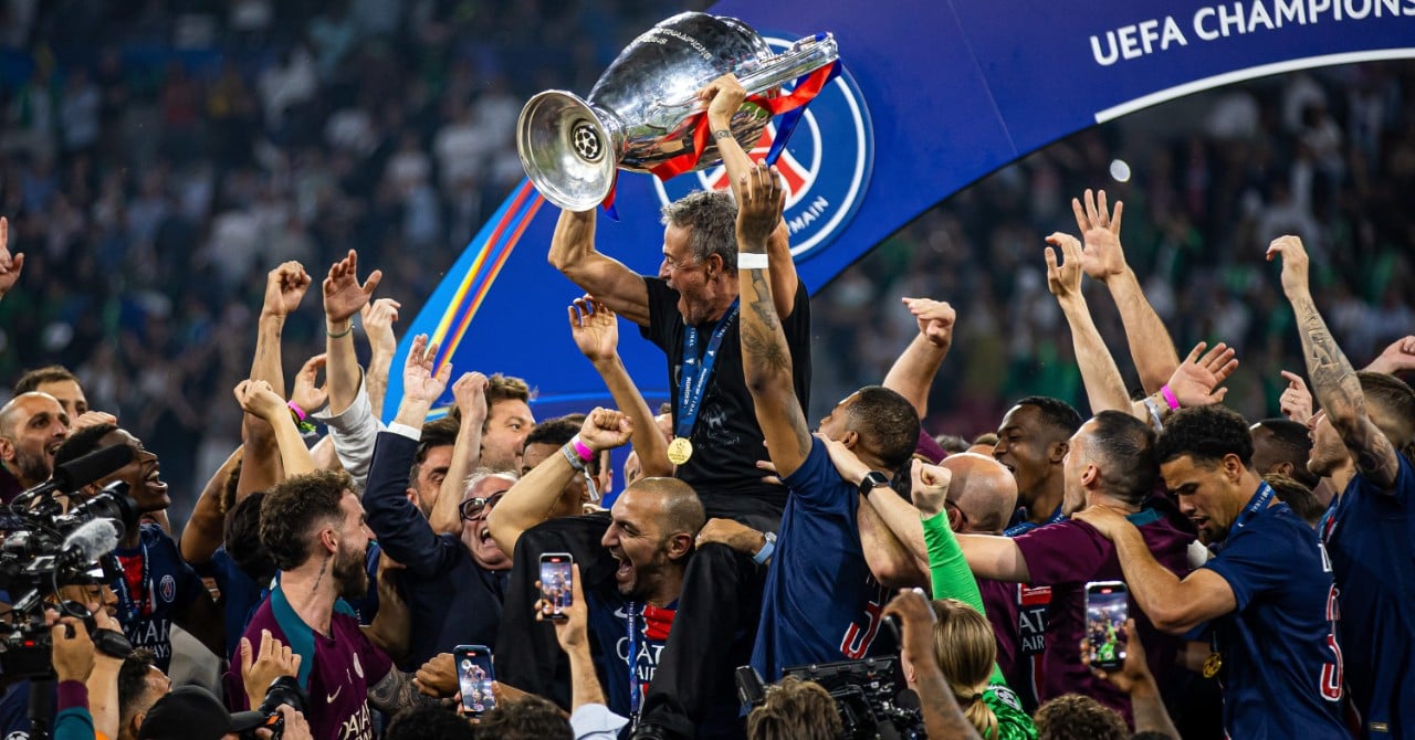 "Lover of PSG style", Zabarnyi Fan of Luis Enrique!