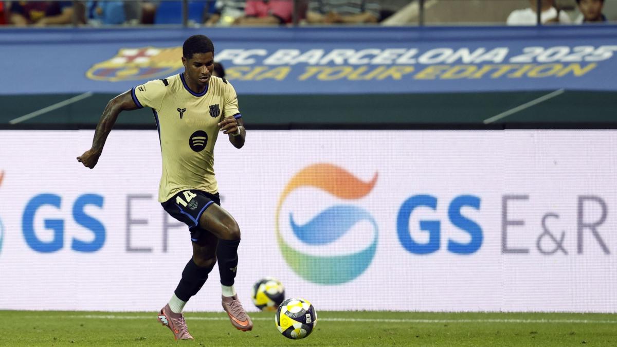 Marcus Rashford reveals his XXL ambitions at FC Barcelona!