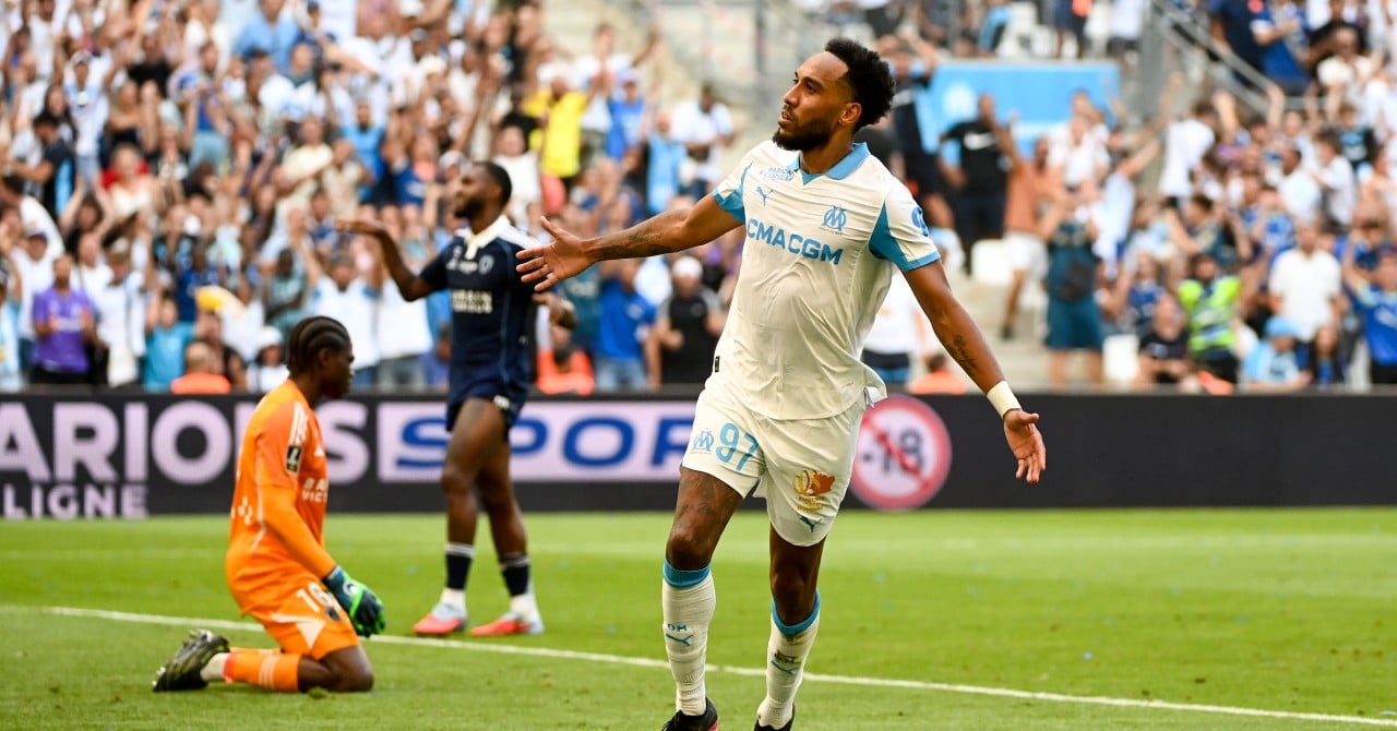 Marseille takes back colors, Aubameyang shines against Paris FC