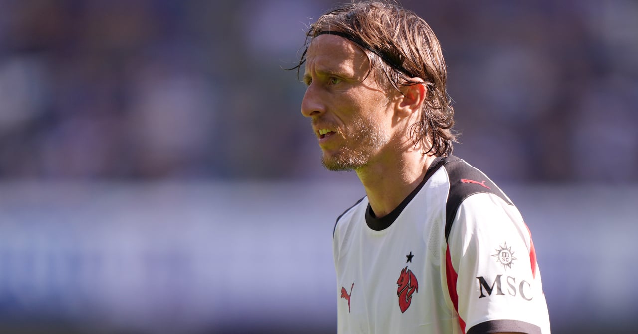 Milan: the first charge against Modric hits the bull's eye