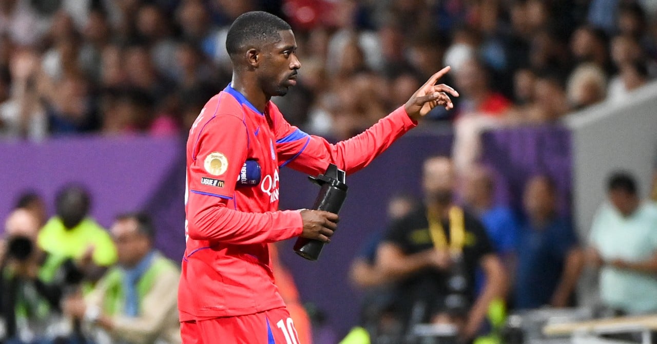 "Not so serious", Dembélé reassuring on his injury against Toulouse!
