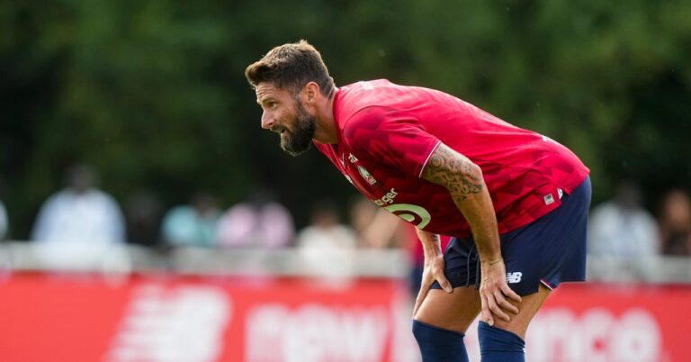 Olivier Giroud, the strong choice of Bruno Genesio
