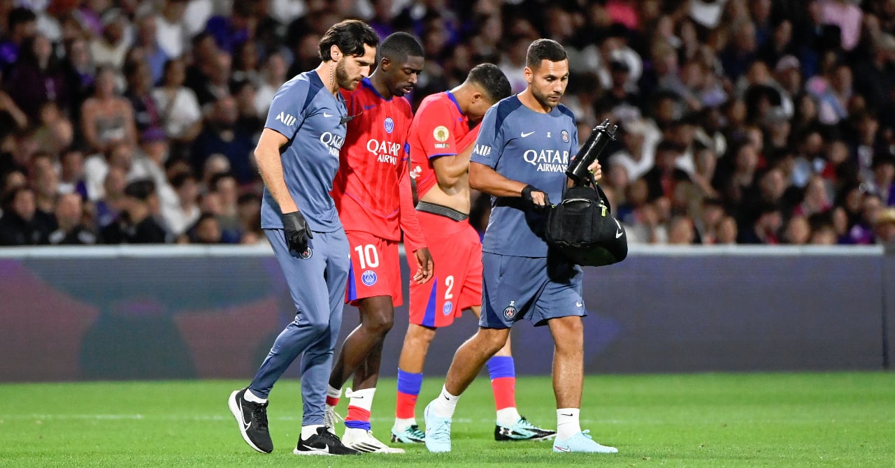 Ousmane Dembélé says more about his injury