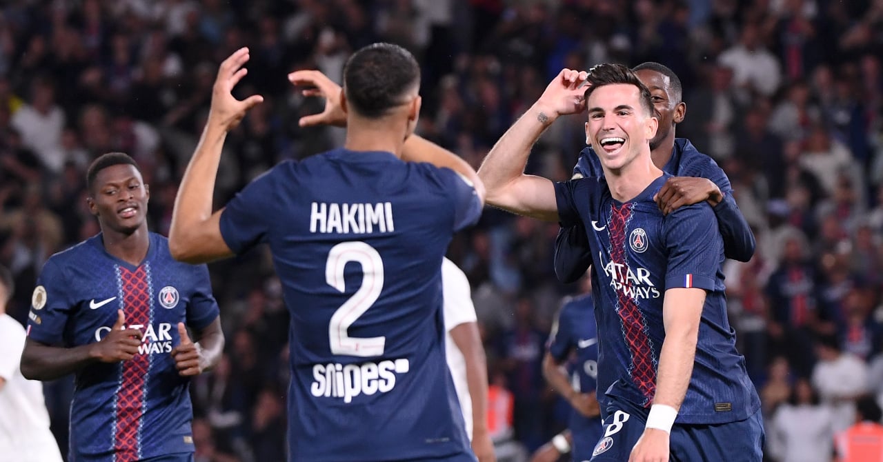 PSG Timptes Angers and continues