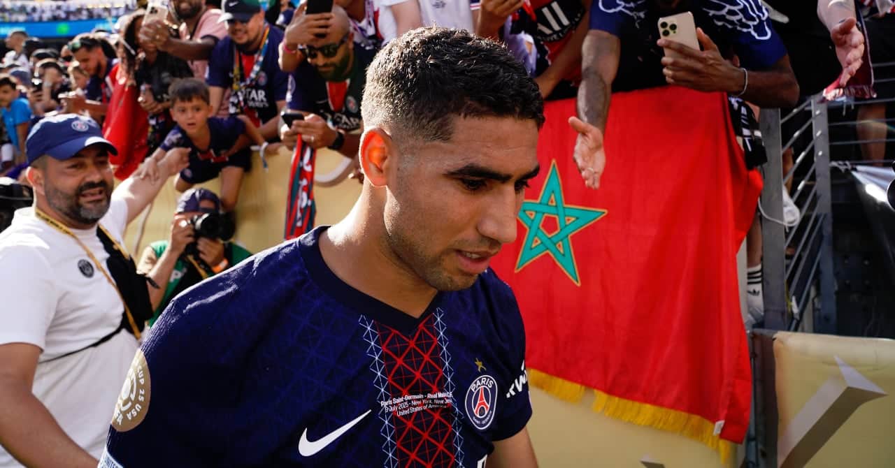 PSG, concern confirmed for Hakimi