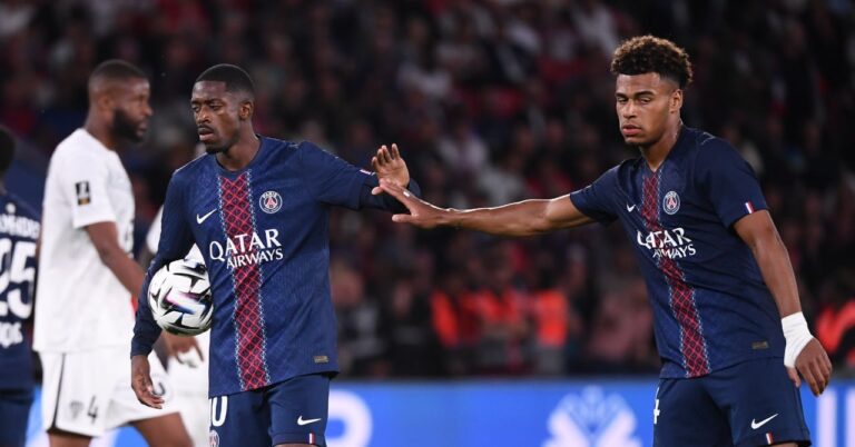 PSG ensures, Dembélé misses