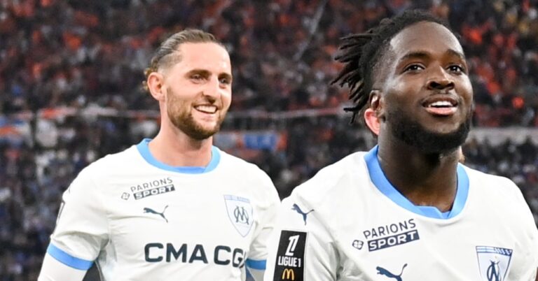 Rabiot-Rowe, it was "wind", "of the flank"