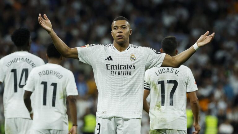 Real Madrid: the enigmatic reaction of Kylian Mbappé to his goal canceled against Mallorca
