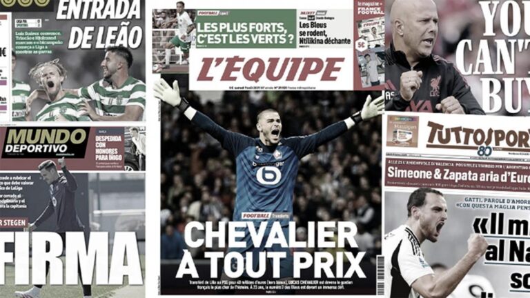 Ter Stegen and Barça bury the ax of war, the muscular development of Liverpool on the transfer window