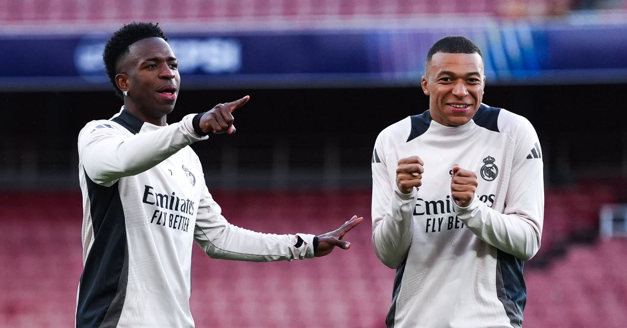 Mbappé Balance on Vinicius