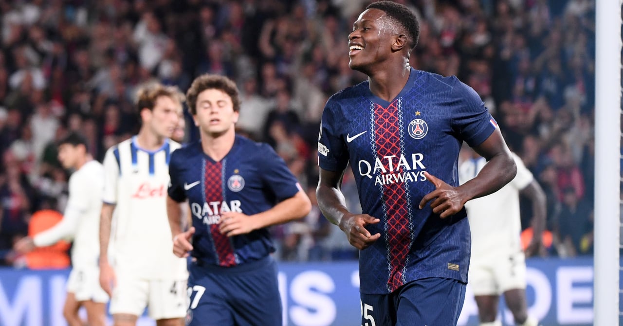 PSG demonstrating against Atalanta (4-0)