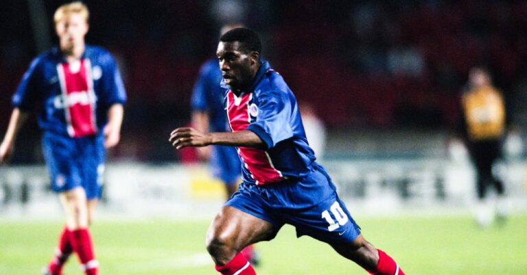 Jay-Jay Okocha at PSG, it was additional