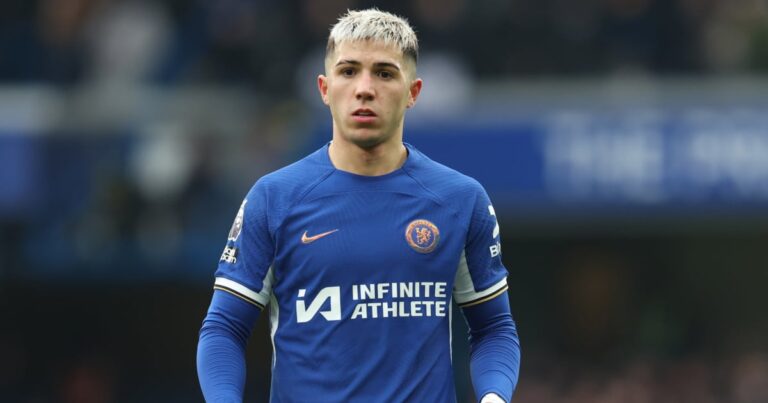 A large from Spain puts the package on Enzo Fernandez