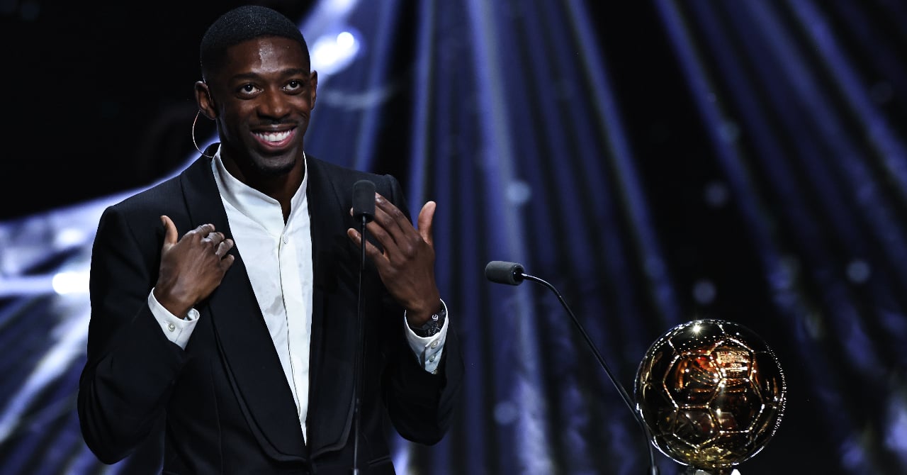 A legend of Manchester United completely fan of Dembélé