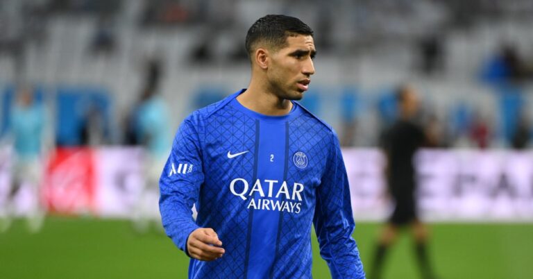 Achraf Hakimi, the altercation with an OM supporter