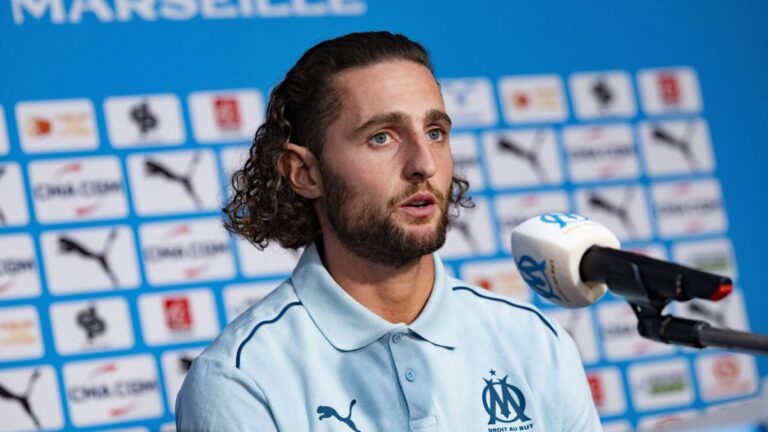 Adrien Rabiot balances his truths on Jonathan Rowe and OM