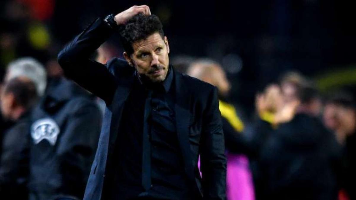 Atlético de Madrid swimming in the middle of a nightmare