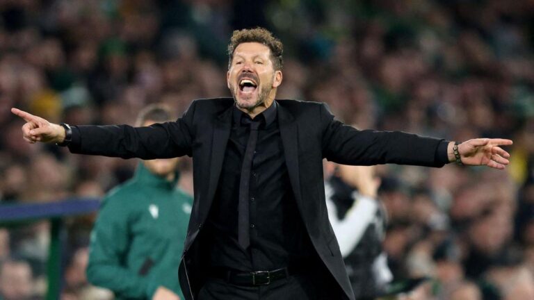 Atlético: the president climbs to the niche for Diego Simeone