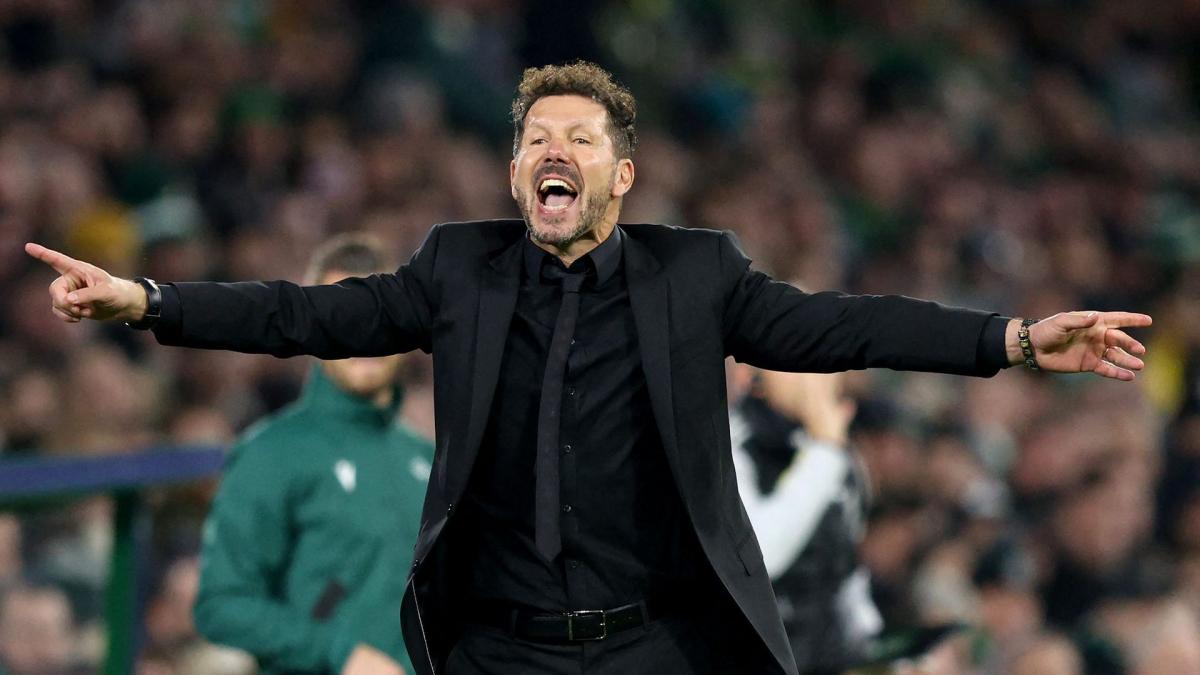 Atlético: the president climbs to the niche for Diego Simeone