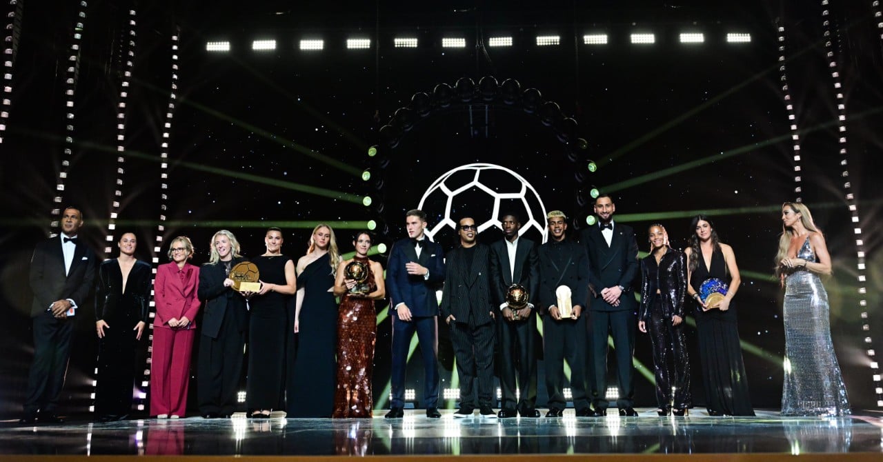 Ballon d'Or, Dembélé below Benzema