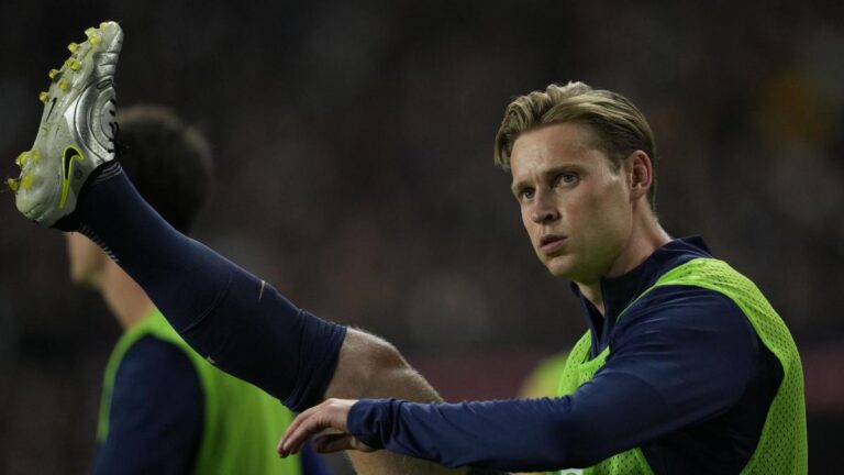 Barça announces an injury from Frenkie de Jong