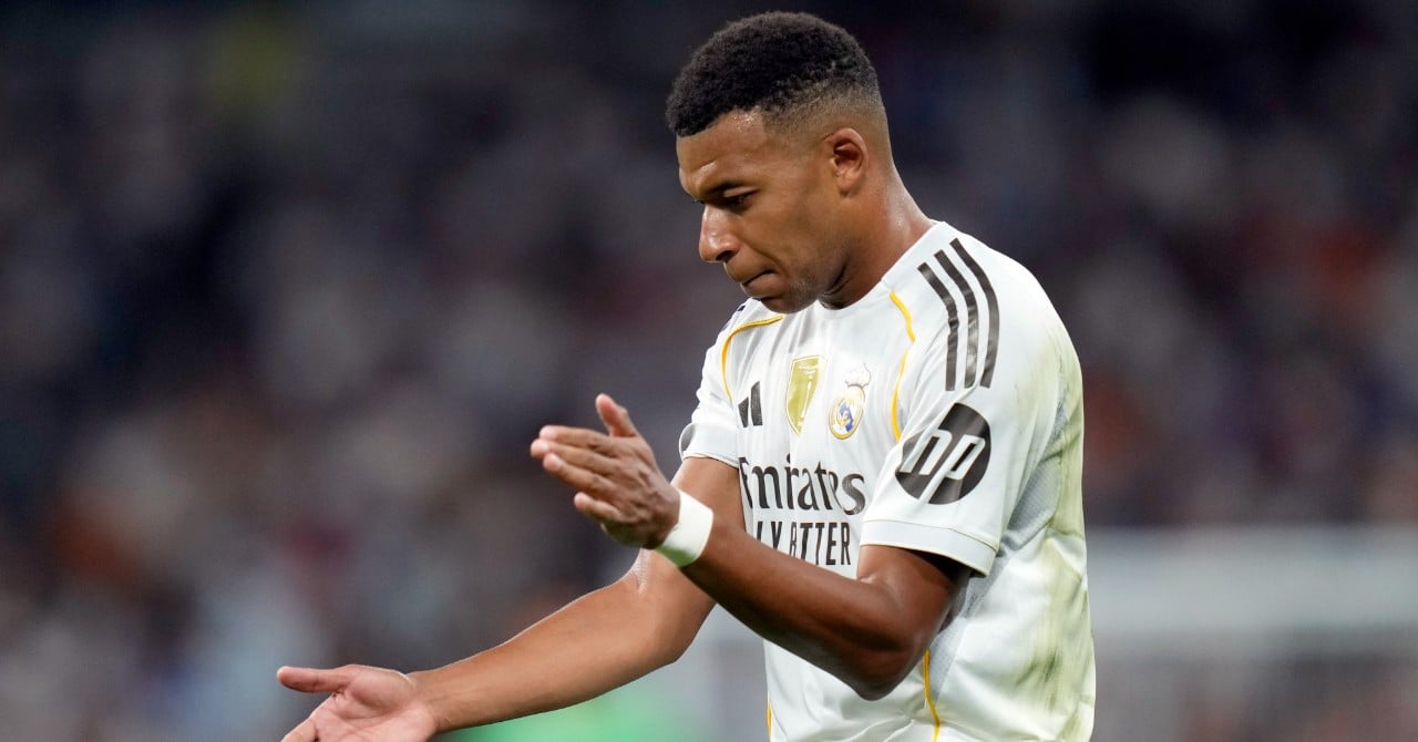 C1: The huge tackle of some Real Madrid players in Mbappé!