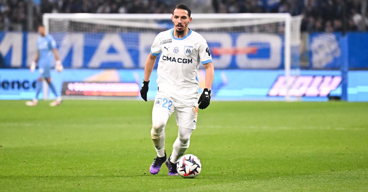 Chased by OM, Bennacer falls very low