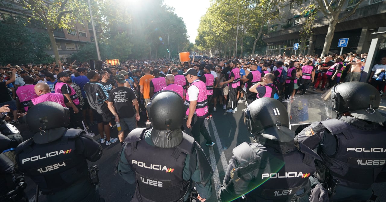 Clashes in Madrid before the match, Real - Om postponed?
