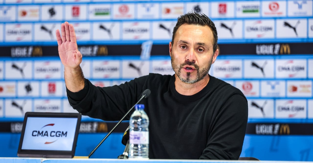 De Zerbi: "I came to Marseille to beat PSG"