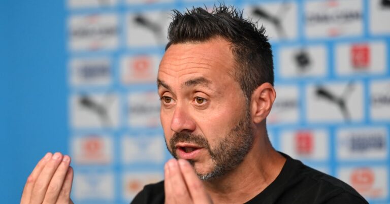 De Zerbi displays his ambitions in the Champions League