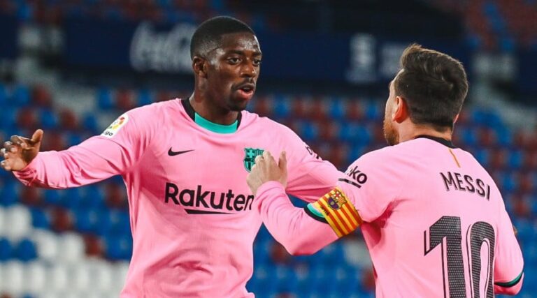 Dembélé validated by Lionel Messi!
