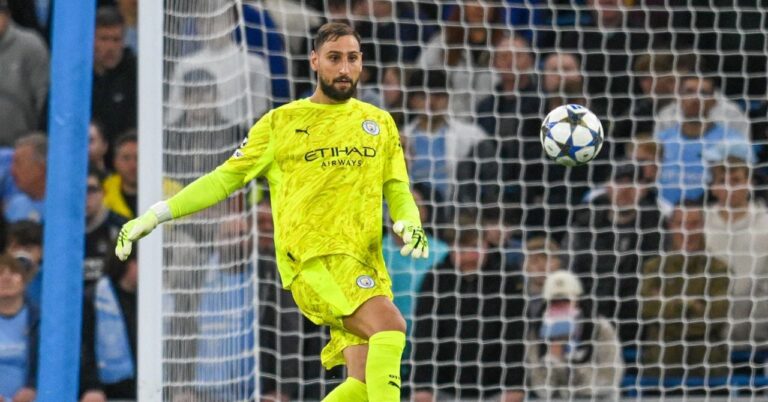 Donnarumma, first Tile at Manchester City!