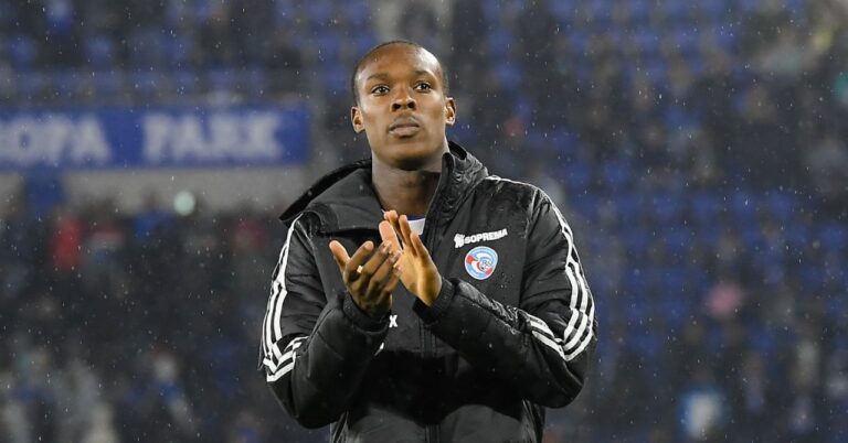 Emanuel Emegha, the blow