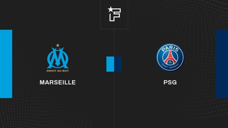 Follow the Olympic meeting of Marseille-Paris Saint-Germain live commented Live 19:50-Ligue 1