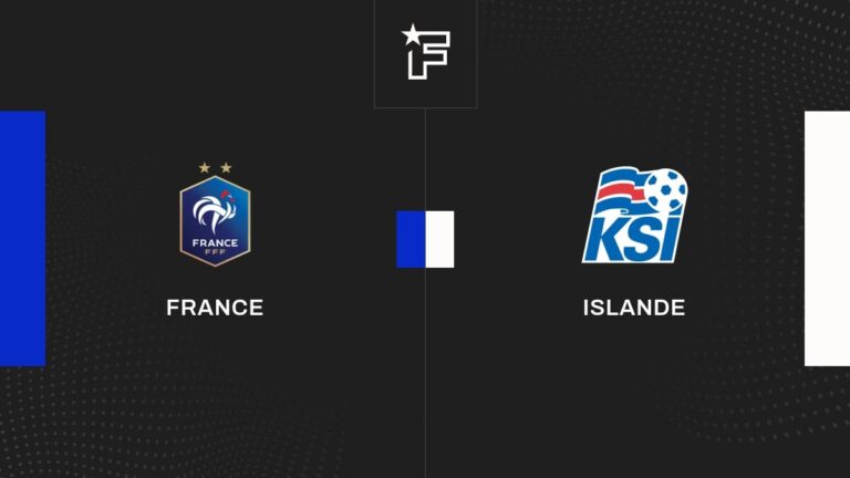 Follow the live France -Island meeting commented Live 20:35 - Eliminatoires CM - Europe