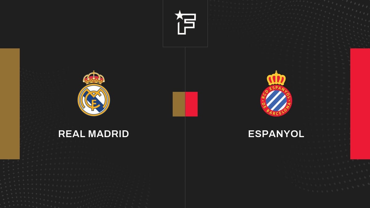 Follow the meeting Real Madrid -Espanyol commented Live 16:05 - Liga