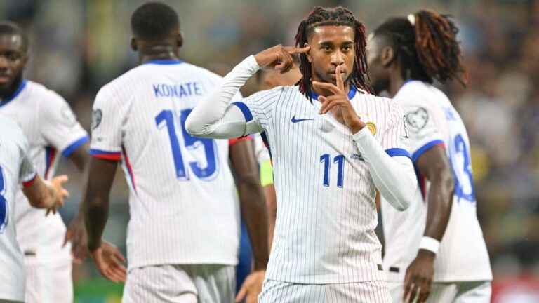 French team: Michael Olise puts everyone in his pocket!